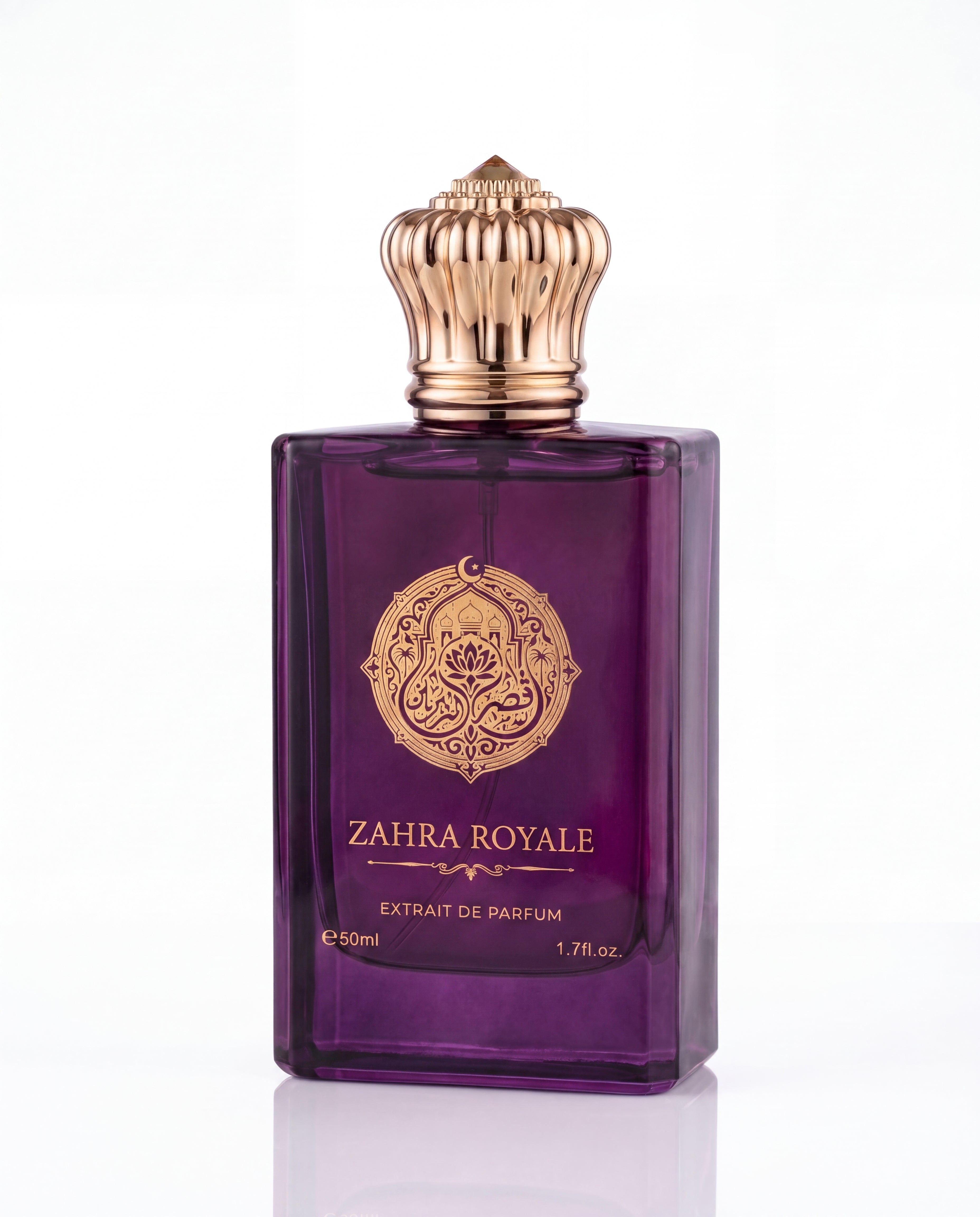 ZAYAAN Zahra Royale – Extrait de Parfum 50 ml, Flakon