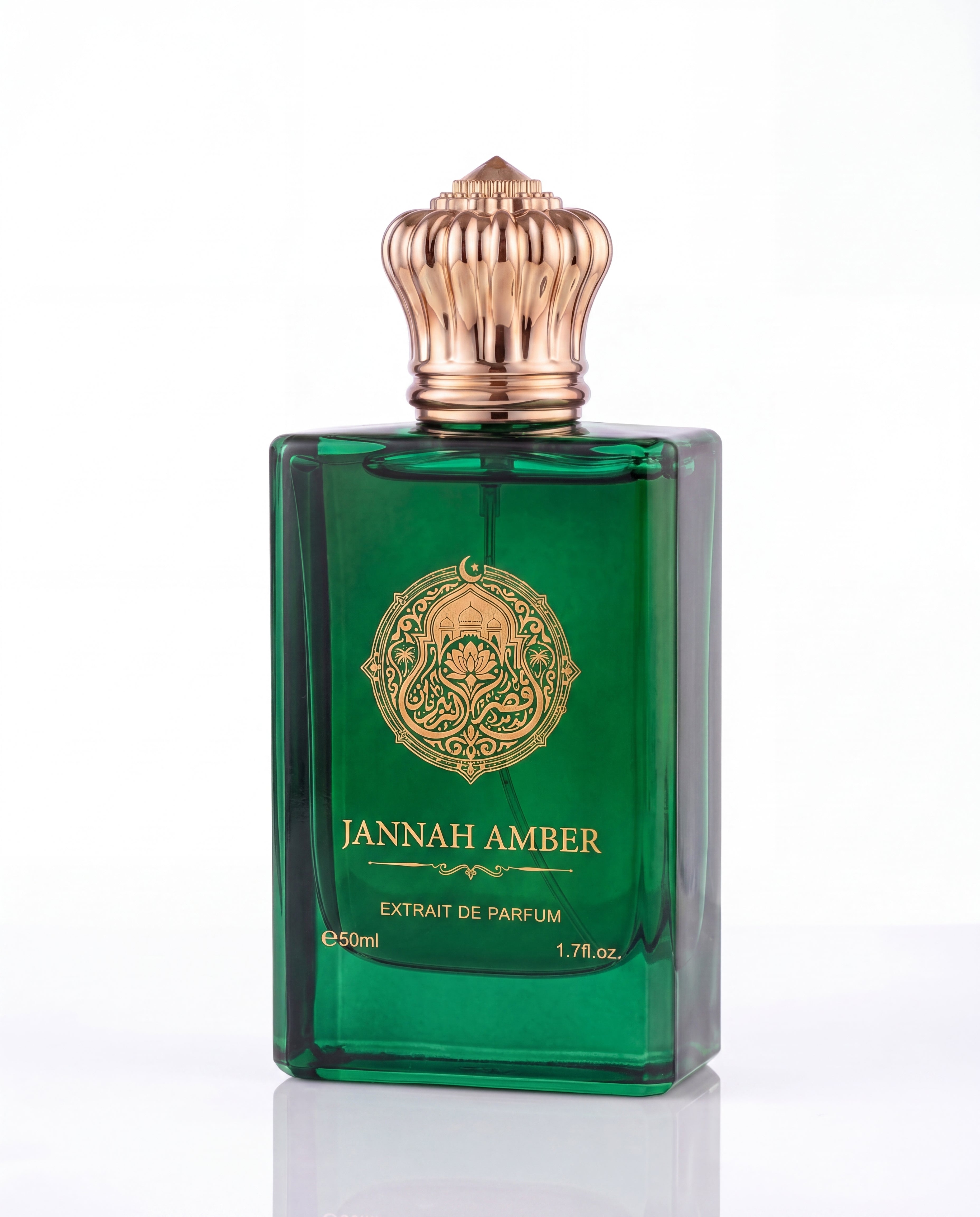 ZAYAAN Jannah Amber – Extrait de Parfum 50 ml, Flakon